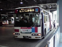 シャトルバスに乗ってみた