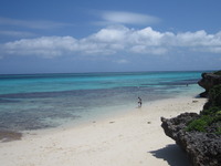 2014年、はじめての海水浴