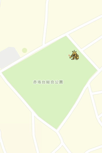 エレブーなら赤坂台総合公園で頻繁に出現中! エレブーなら赤坂台総合公園で頻繁に出現中!